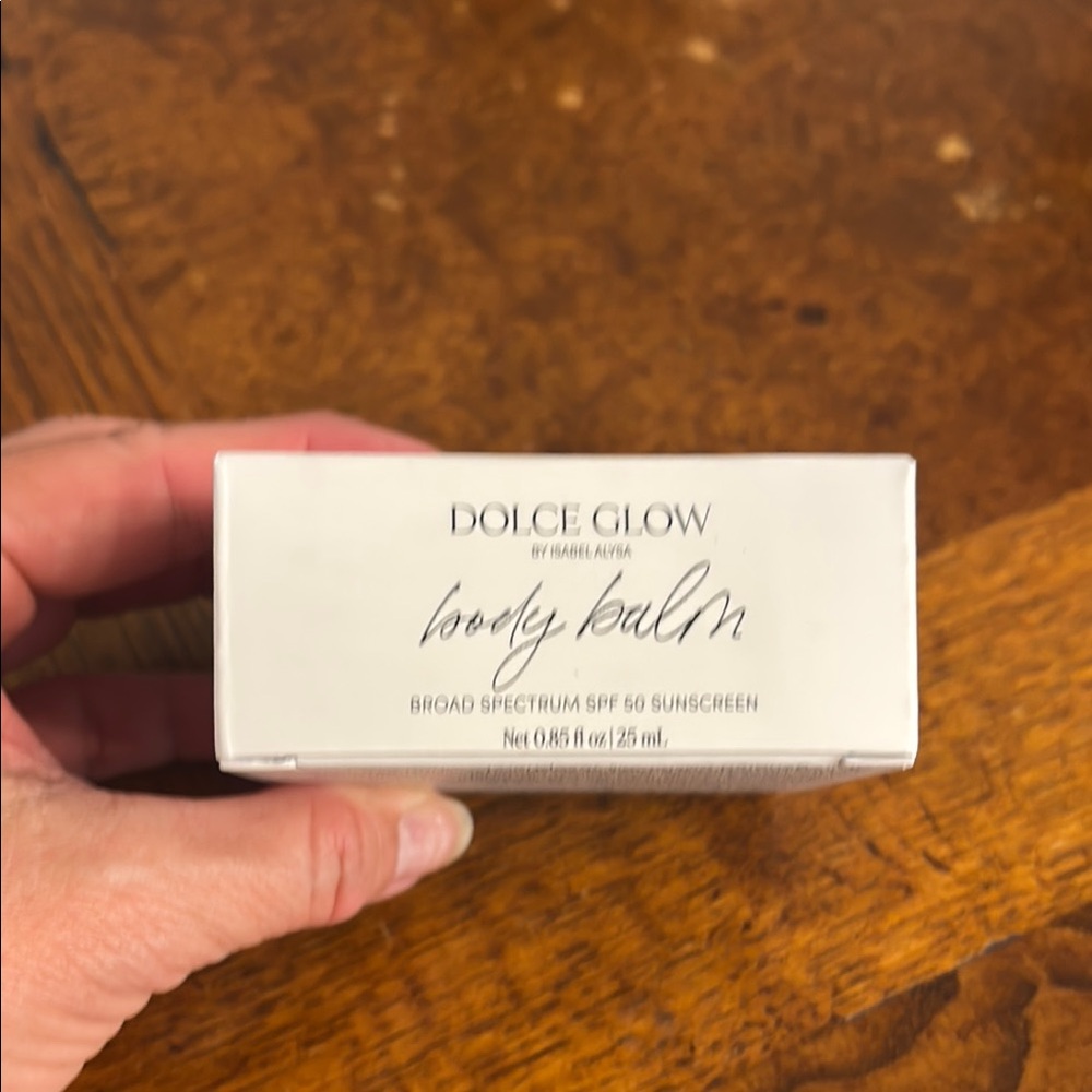 Dolce Glow by Isabel Alysa body balm